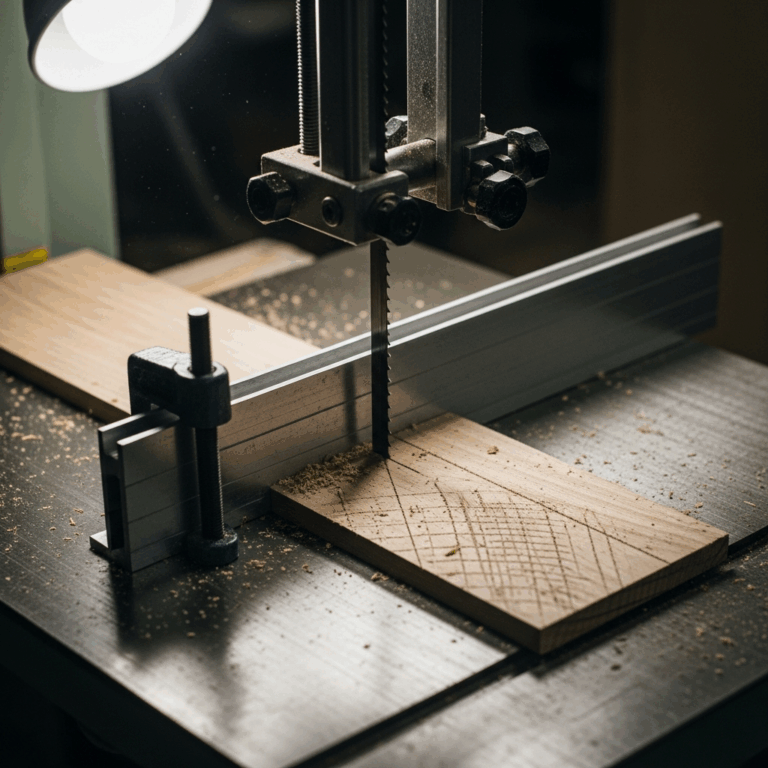 Band Saw Blade Drift and How to Correct It Fast