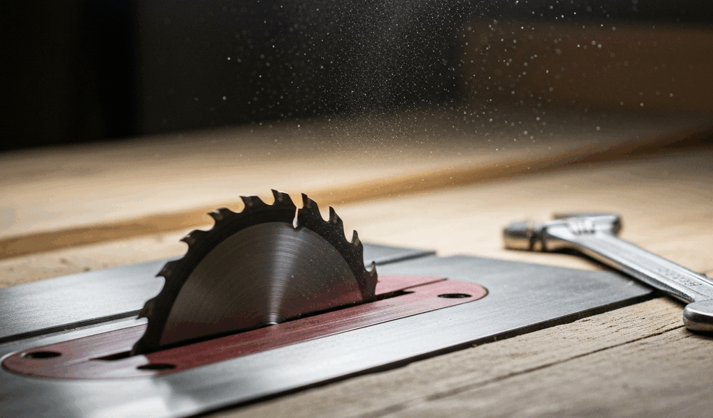 Table Saw Blade Wobble How to Find the Cause and Fix It