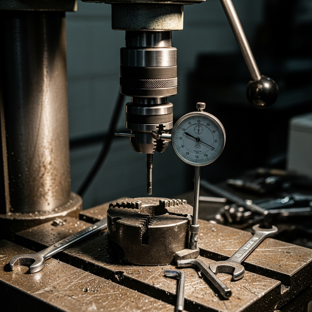 Drill Press Wobbling at Speed Diagnose and Fix
