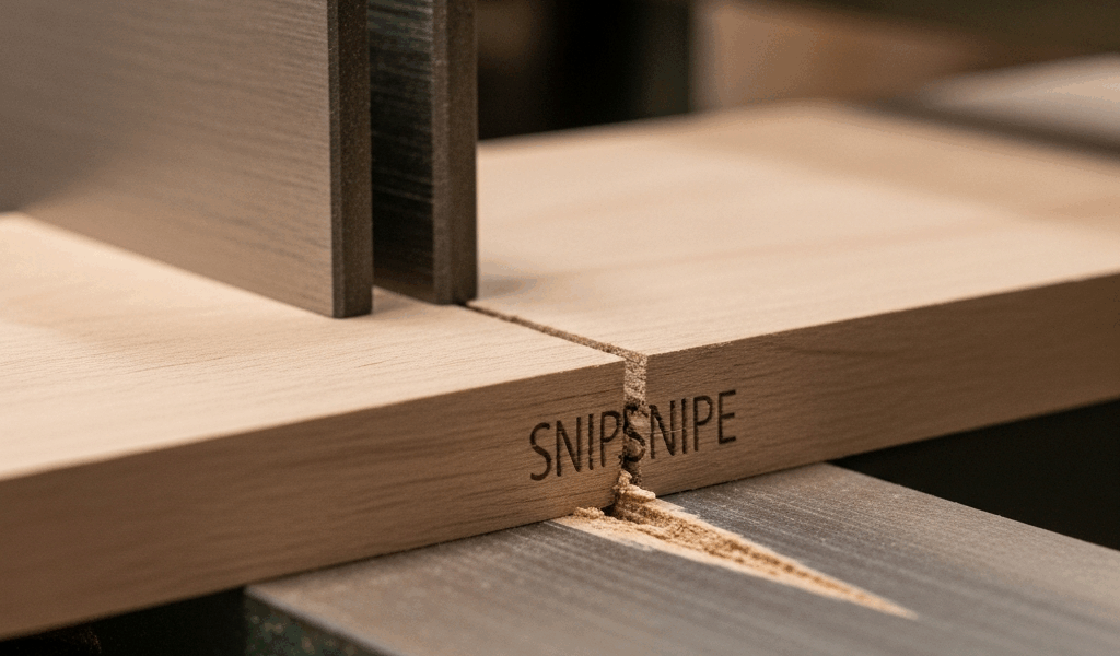 Planer Snipe at Board Ends How to Stop It