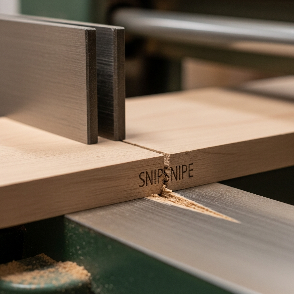 Planer Snipe at Board Ends How to Stop It